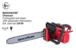 Home Hardware Benchmark chainsaw offer