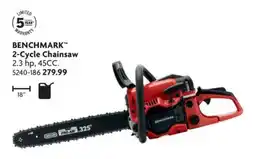 Home Hardware Benchmark 2-cycle chainsaw offer