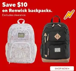Staples Renwick backpacks offer