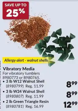 Princess Auto Vibratory Media offer