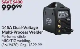 Princess Auto Pro Point 145A Dual-Voltage Multi-Process Welder offer