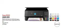 Staples Epson EcoTank ET-2900 Wireless All-in-One Colour Supertank Printer offer