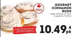 IGA Gourmet cinnamon buns offer