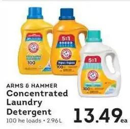 IGA Arms & Hammer Concentrated Laundry Detergent offer
