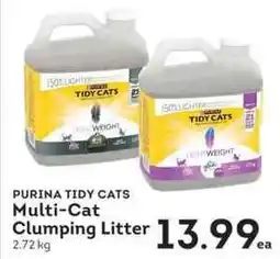 IGA Purina Tidy Cats Multi-Cat Clumping Litter offer