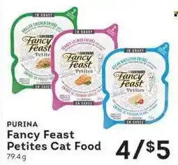 IGA Purina Fancy Feast Petites Cat Food offer