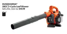 Home Hardware Husqvarna 28cc 2-cycle leaf blower offer
