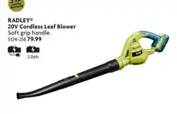 Home Hardware Radley 20V cordless leaf blower offer