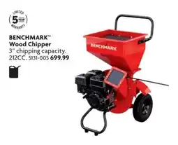 Home Hardware Benchmark wood chipper offer
