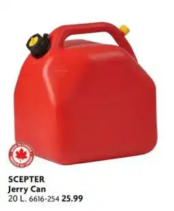 Home Hardware Scepter jerry can offer