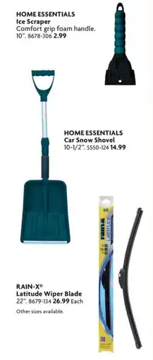 Home Hardware Home essentials ice scraper offer