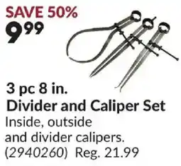 Princess Auto Divider and Caliper Set offer