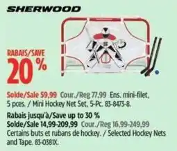 Canadian Tire Sherwood mini-filet offer