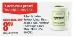 Canadian Tire Renfrew hockey tape offer