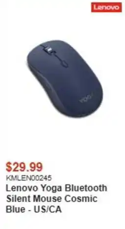 Canada Computers Lenovo Yoga Bluetooth Silent Mouse Cosmic Blue offer