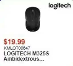 Canada Computers Logitech m325s ambidextrous offer