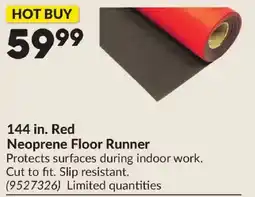 Princess Auto Neoprene Floor Runner offer
