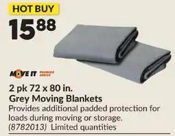 Princess Auto Move It Premier Series Grey Moving Blankets offer