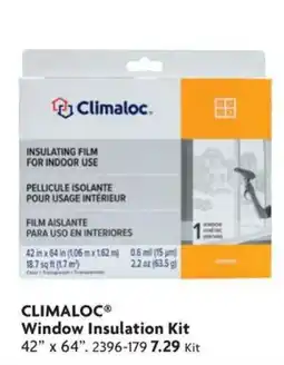 Home Hardware Climaloc Window Insulation Kit offer