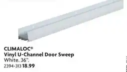 Home Hardware ClimaLoc vinyl u-channel door sweep offer