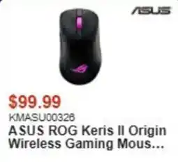 Canada Computers Asus rog keris ii origin wireless gaming mouse offer