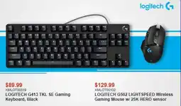 Canada Computers Logitech g413 tk1 se gaming keyboard, black offer