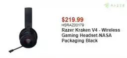 Canada Computers Razer Kraken V4 - Wireless Gaming Headset-NASA Packaging Black offer