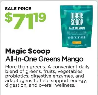Magic Scoop All-In-One Greens Mango