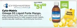Metro Cyto-Matrix Omega D3 Liquid Forte Mango offer
