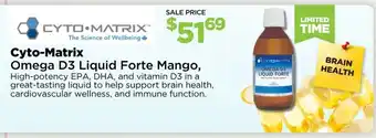 Cyto-Matrix Omega D3 Liquid Forte Mango