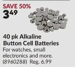 Princess Auto Alkaline Button Cell Batteries offer