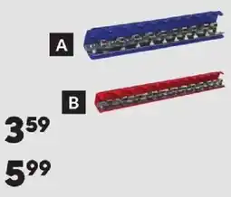 Princess Auto blue and red chain offer