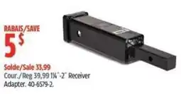 Canadian Tire 1/4"-2" Receiver Adapter offer