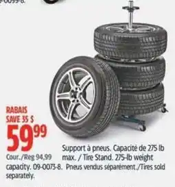 Canadian Tire Tire Stand offer