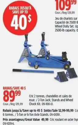 Canadian Tire Wheel Dolly Set offer
