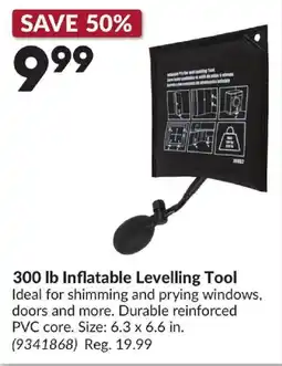 Princess Auto 300 lb Inflatable Levelling Tool offer