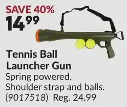 Princess Auto Tennis Ball Launcher Gun offer