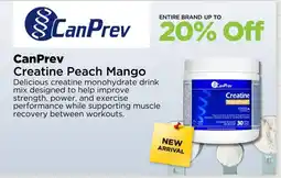 Metro CanPrev Creatine Peach Mango offer