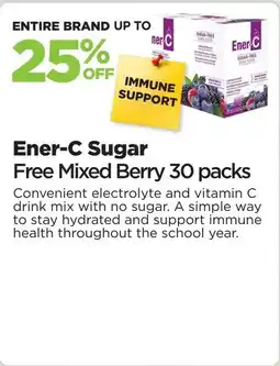 Metro Ener-C Sugar offer