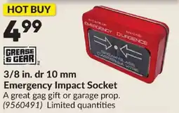 Princess Auto Grease & Gear emergency impact socket offer