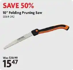 Home Hardware Fiskars 10" Folding Pruning Saw offer