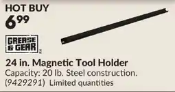 Princess Auto Grease & Gear 24 in. Magnetic Tool Holder offer