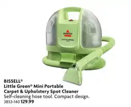 Home Hardware Bissell little green mini portable carpet & upholstery spot cleaner offer