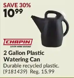 Princess Auto Chapin 2 Gallon Plastic Watering Can offer