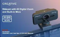 Canada Computers Creative live! cam sync v3 2k qhd webcam offer