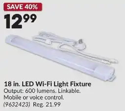 Princess Auto LED Wi-Fi Light Fixture offer