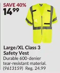Princess Auto Safety Vest offer