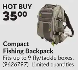 Princess Auto Compact Fishing Backpack offer