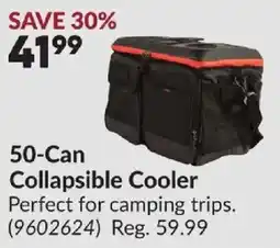 Princess Auto 50-Can Collapsible Cooler offer