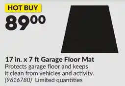 Princess Auto Garage Floor Mat offer